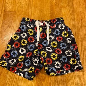 Janie and Jack swim trunks boys size 6-12 months